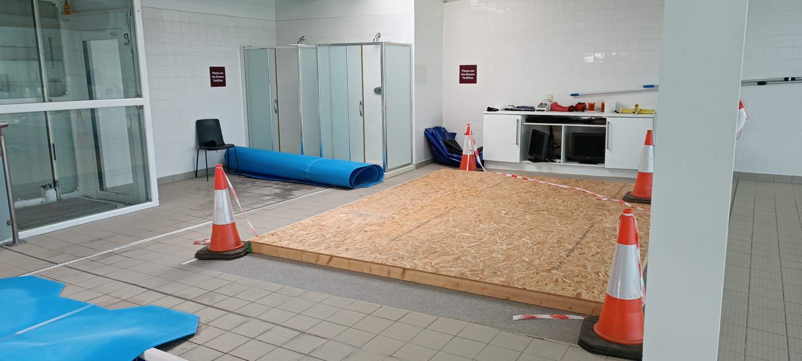 Pool Hall Before Refurbishment